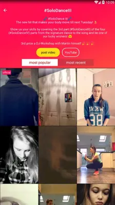 musical.ly Lite android App screenshot 2